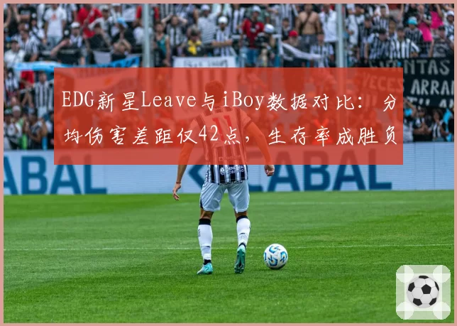 EDG新星Leave与iBoy数据对比：分均伤害差距仅42点，生存率成胜负手