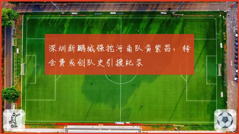 深圳新鹏城强挖河南队黄紫昌，转会费或创队史引援纪录
